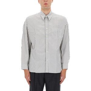 SUNFLOWER Men's Striped Button-Down Shirt Men CHARCOAL Shirts